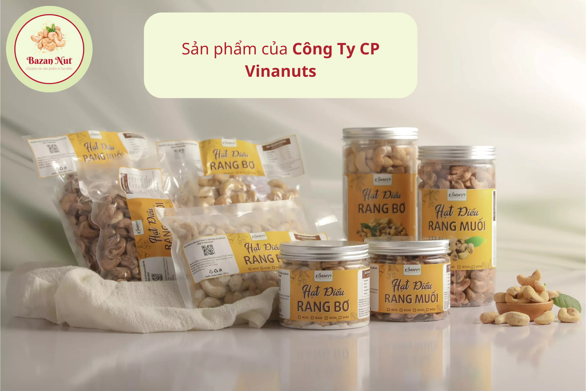 công ty chế biến hạt điều 