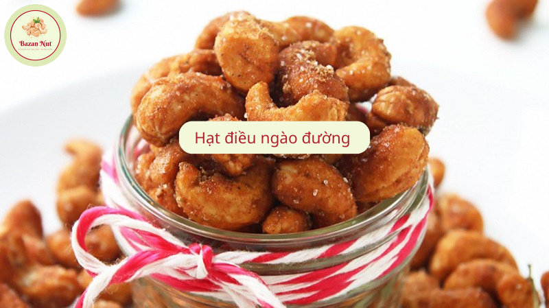 Hạt điều ngào đường